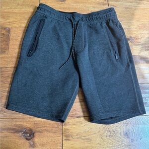 American Eagle Outfitters Men's Dark Gray Athletic Shorts 8 inch inseam